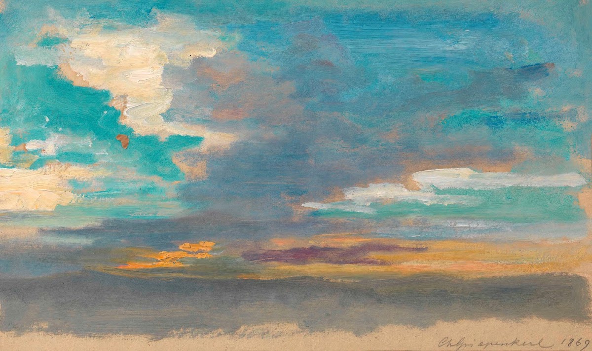 Wolkenstudie 1869