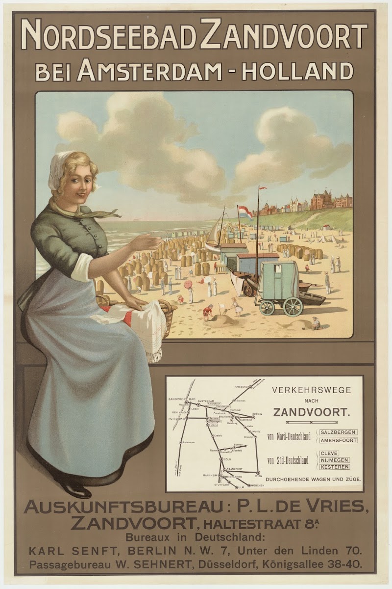 Nordseebad Zandvoort Bei Amsterdam  Holland Ca 1900