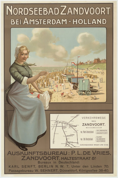 Nordseebad Zandvoort Bei Amsterdam  Holland Ca 1900