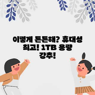 샌디스크 E61 추천, 외장 SSD 비교, 휴대용 저장장치, 모바일 사용자 추천, 방수 방진 SSD