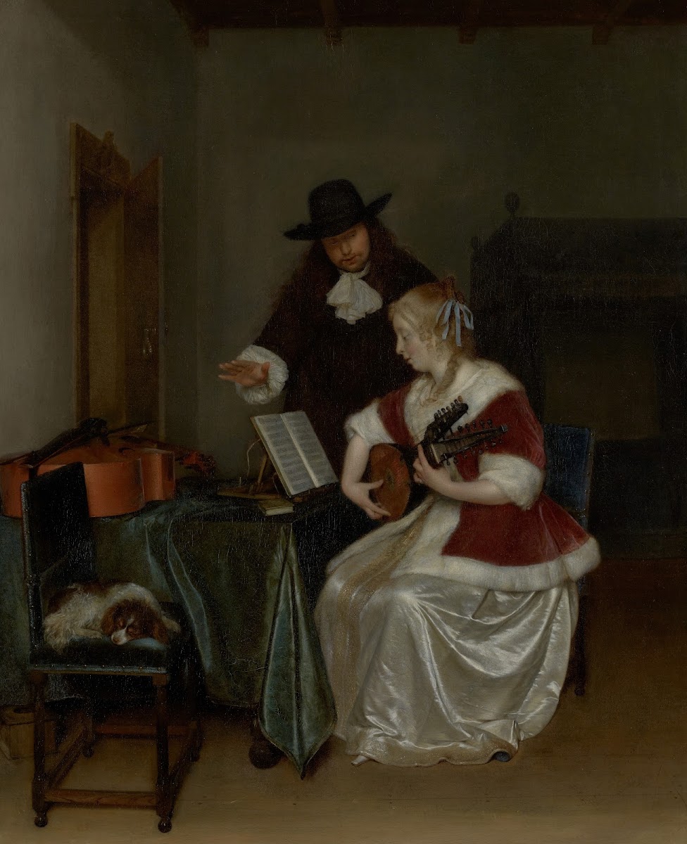 The Music Lesson 1668