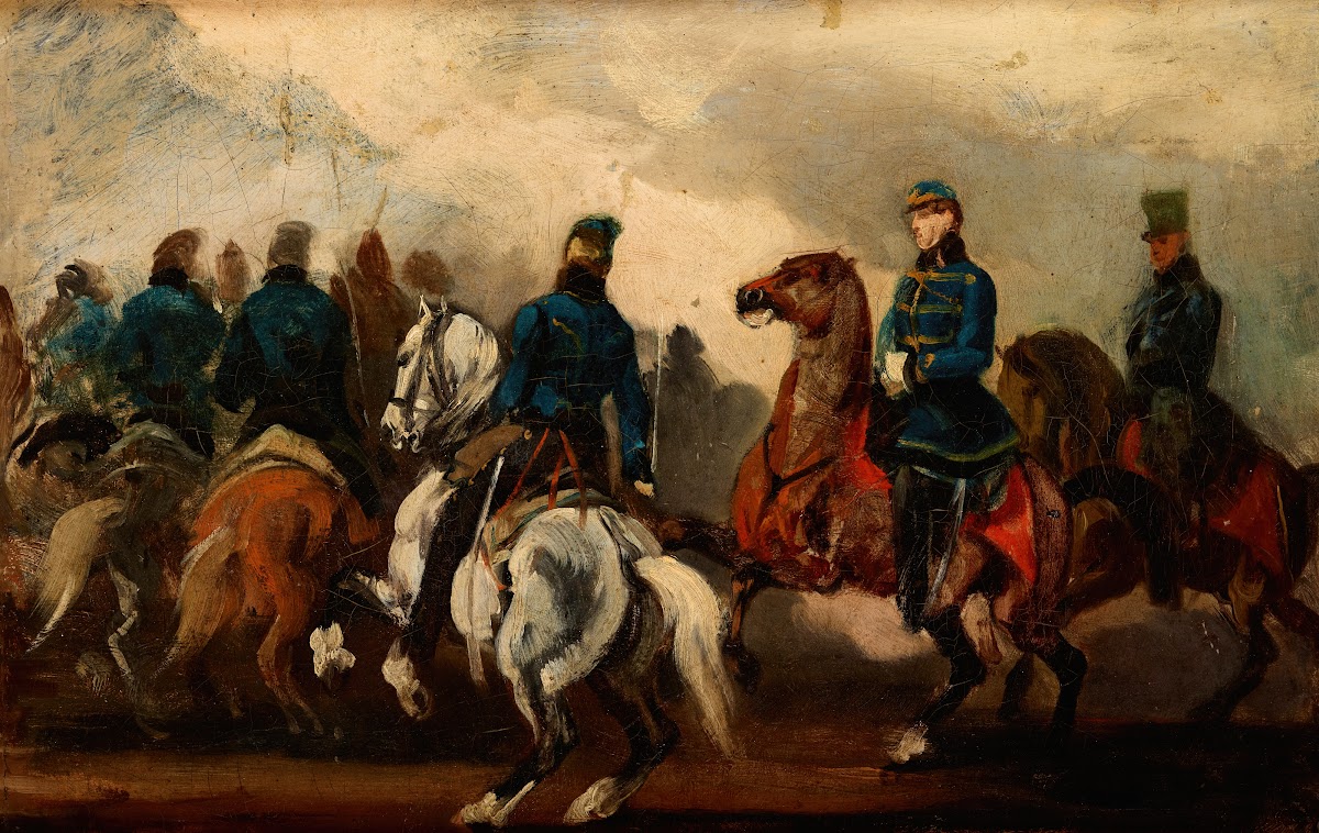 Detachment of Austrian Hussars 1837 1840