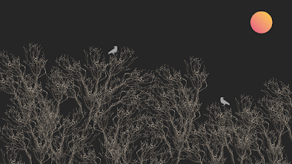 Vector, Minimalism, Digital Art, Birds, Simple Background 4K Wallpaper Background