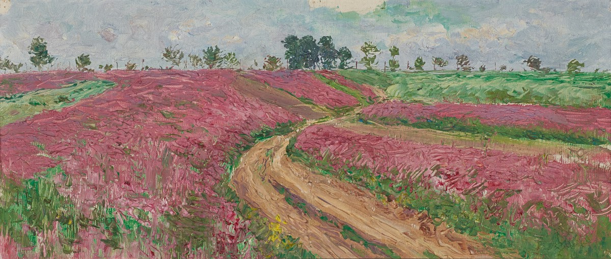 Esparsettenfeld Bei Znaim Ii 1893