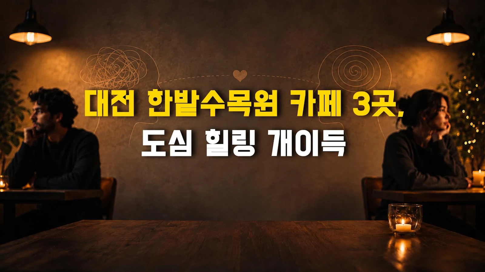 대전 한밭수목원 카페 3곳, 도심 힐링 개이득