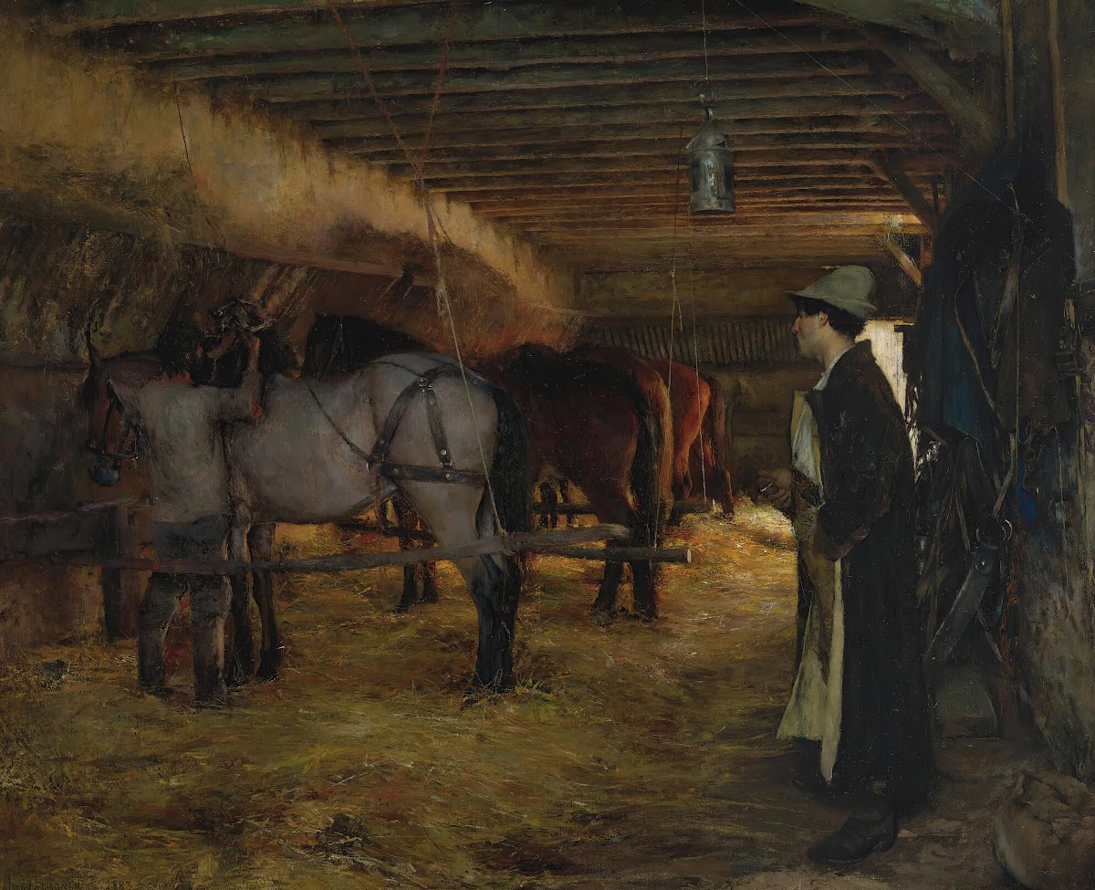 A stable 1883
