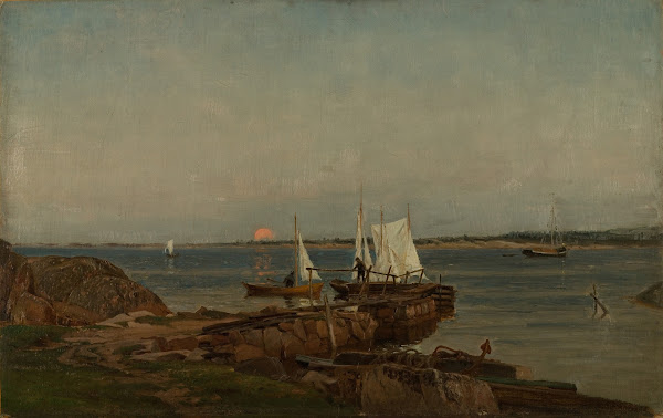 Sommernatt Hvaler 1898