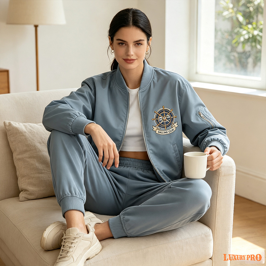 AOP Thick Pilot Jacket + Universal Sweatpants