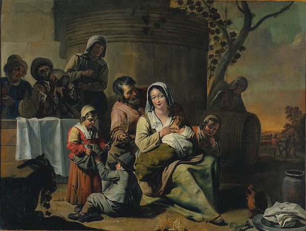 Vintage Scene 1650s