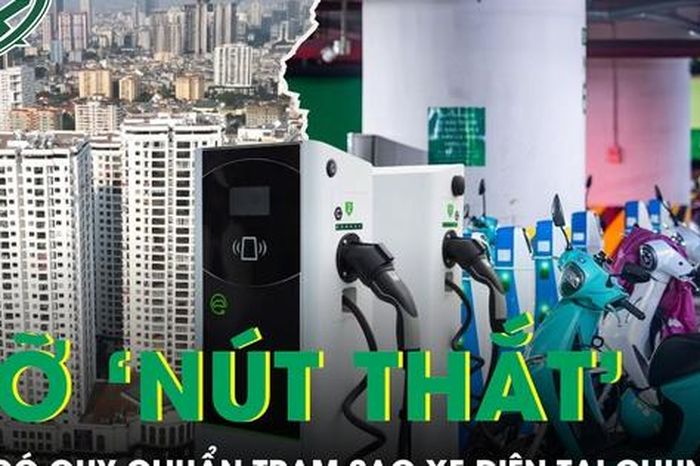 Quy chuẩn trạm sạc xe điện tại chung cư sẽ được ban hành trước ngày 30/4 - Báo Sức Khỏe &amp; Đời Sống