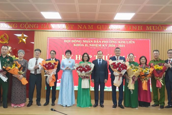 Phường Kim Liên kiện toàn bộ máy chính quyền nhiệm kỳ 2026 - 2031 - Đài Phát thanh và truyền hình Hà Nội