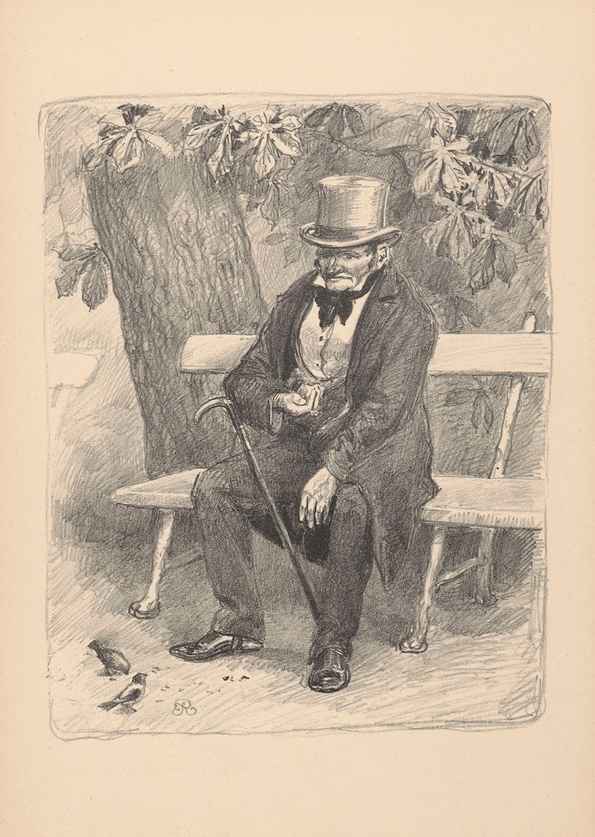 On a bench 1926