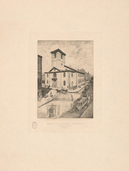 Brattle Street Church Boston 1855 1911
