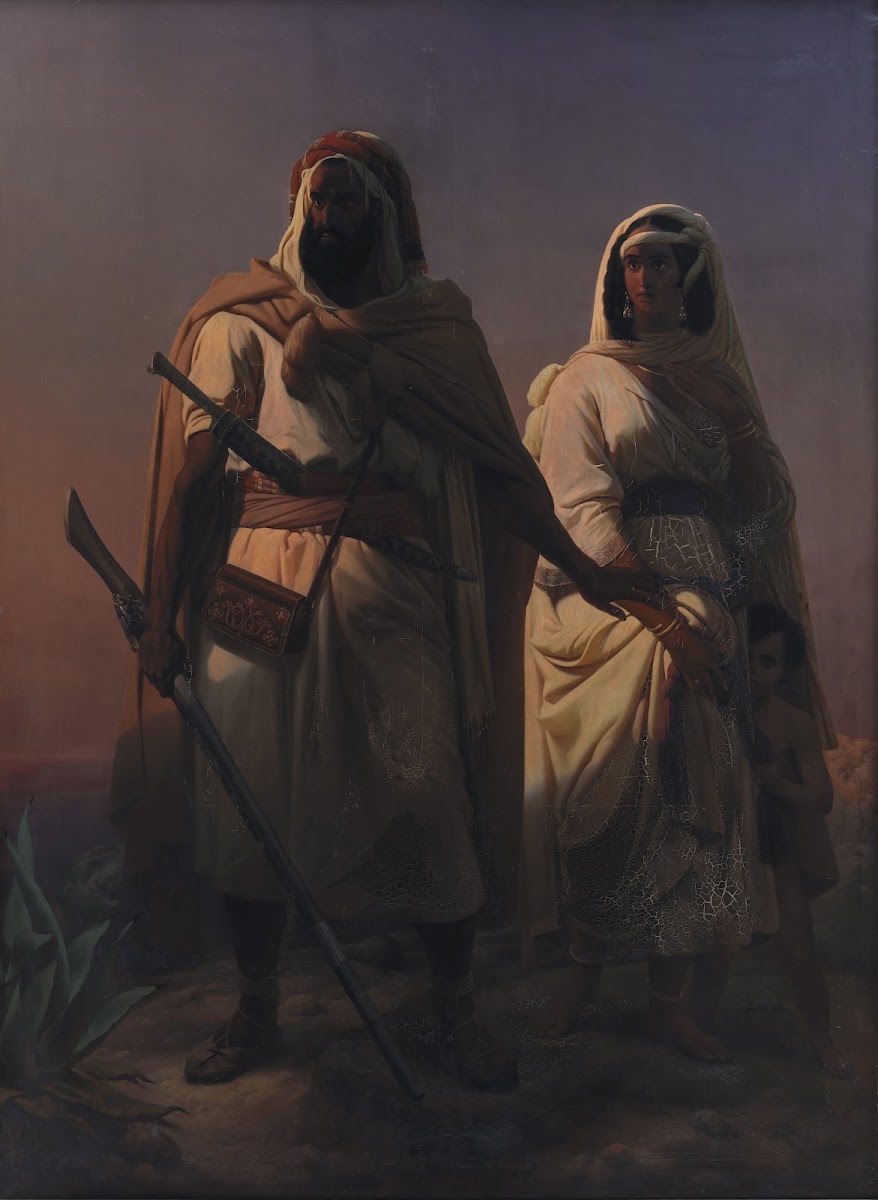 An Arab Family in the Desert 1846   1847