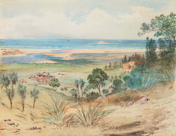 Winchendon on the Kaikorai River 1865