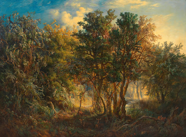 Australischer Urwald 1867