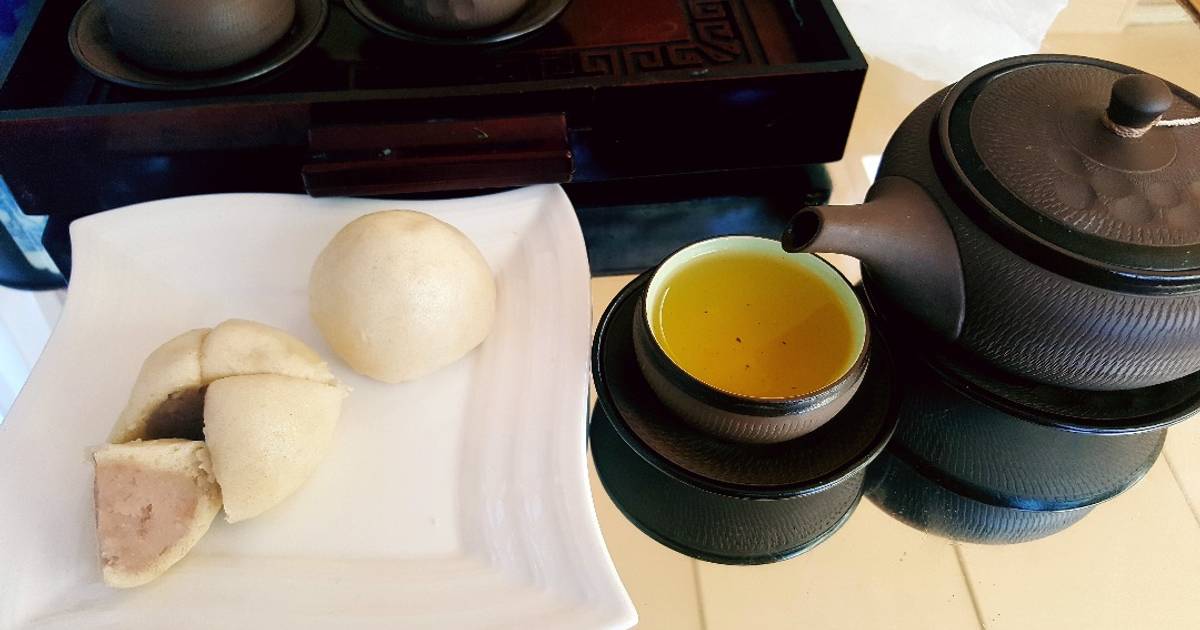 Bánh bao khoai môn