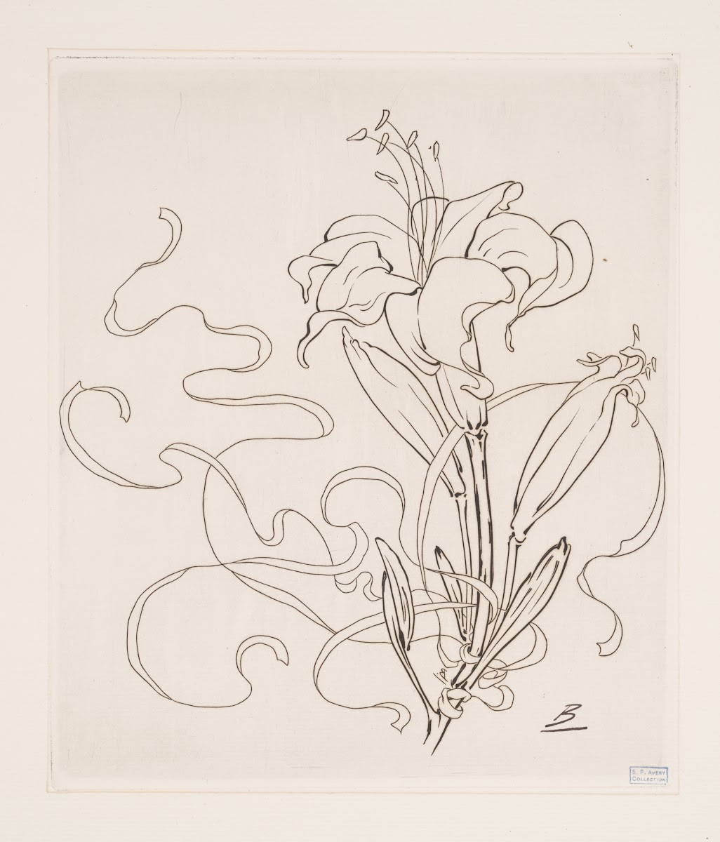 Assiette lis 1866   1878