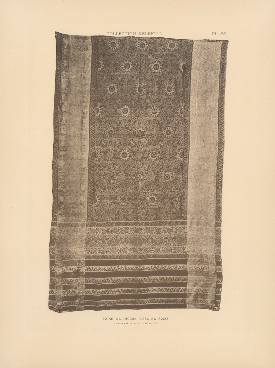 La collection Kelekian Etoffes  tapis dOrient  de Venise Pl055 1900