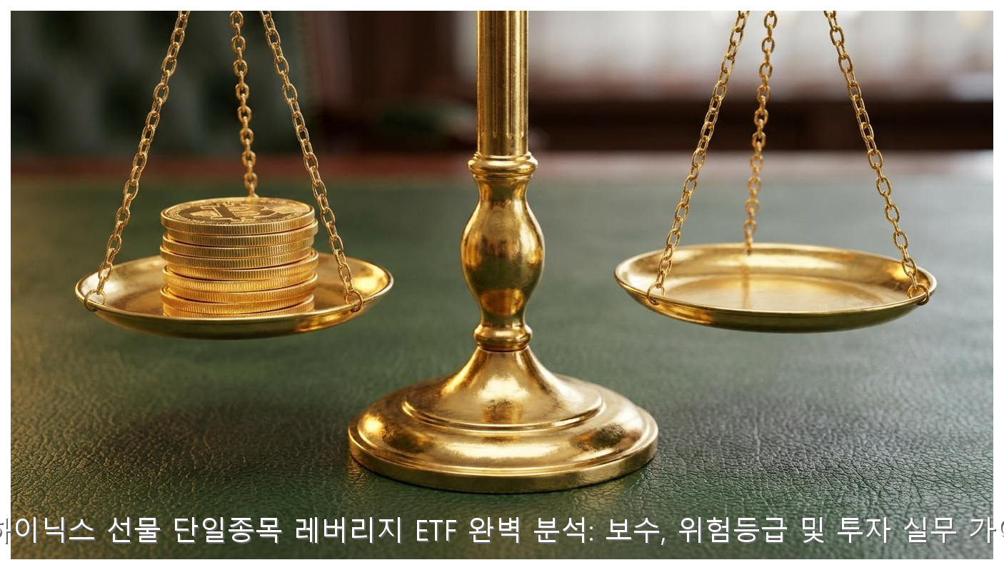 SK하이닉스 선물 단일종목 레버리지 ETF 완벽 분석: 보수, 위험등급 및 투자 실무 가이드 핵심 안내 및 분석 인포그래픽 (3)