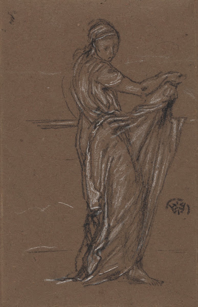 Draped Female Figure 1870 1873