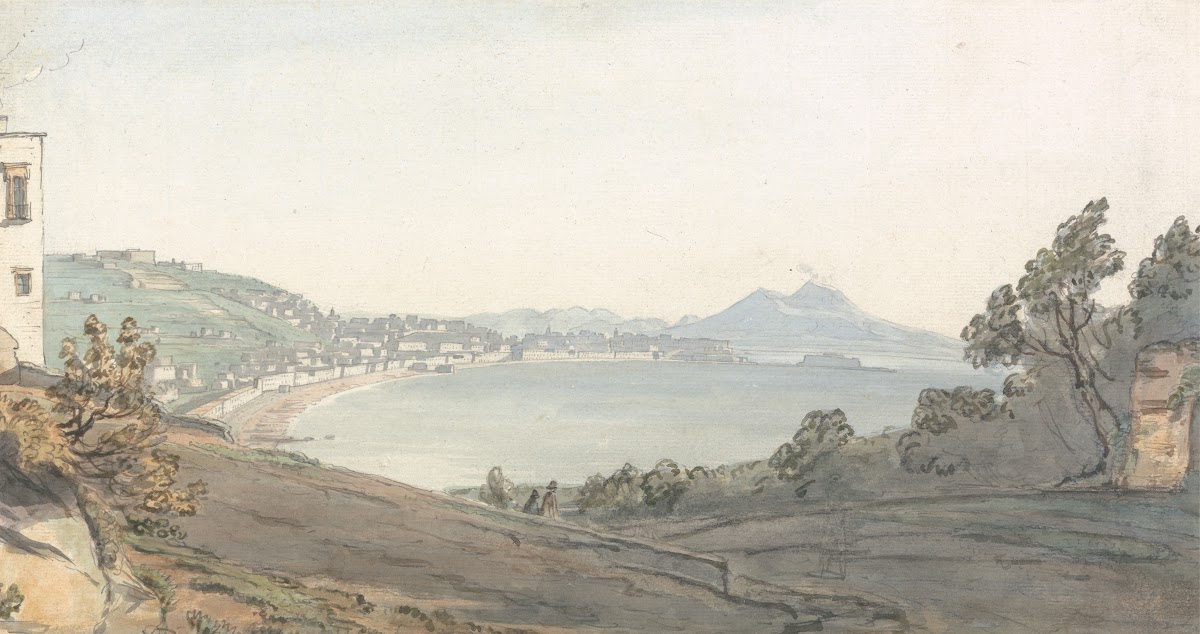 Chiaja of Naples from Posillipo ca 1780