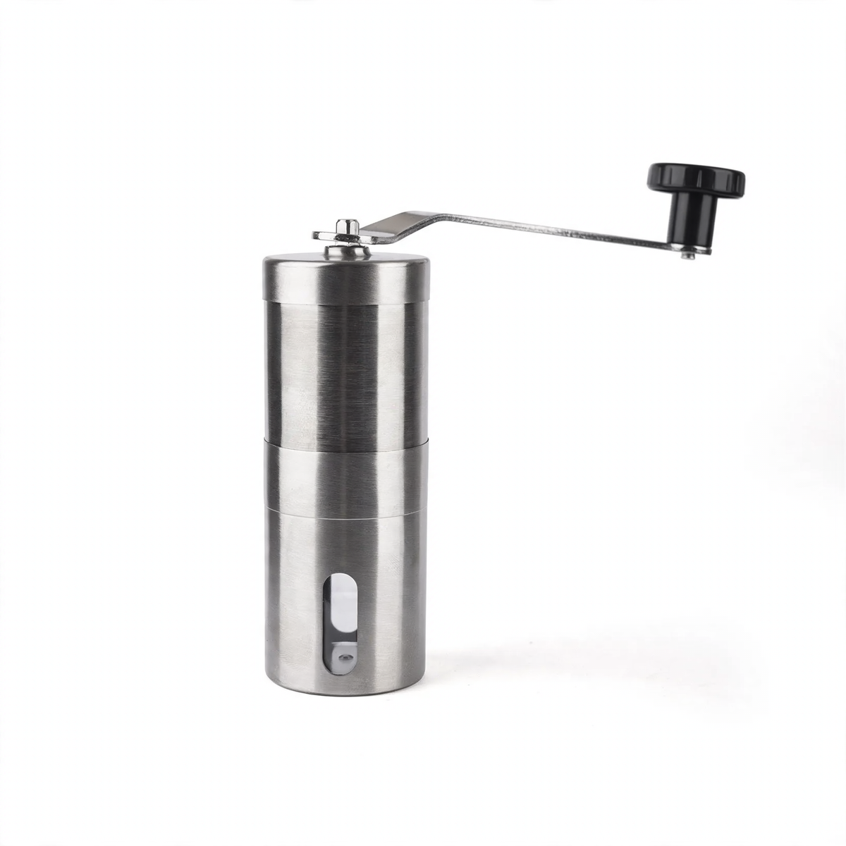 Hand Crank Coffee Grinder Made of Glass