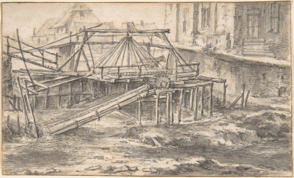 Dredging a Canal 17th century