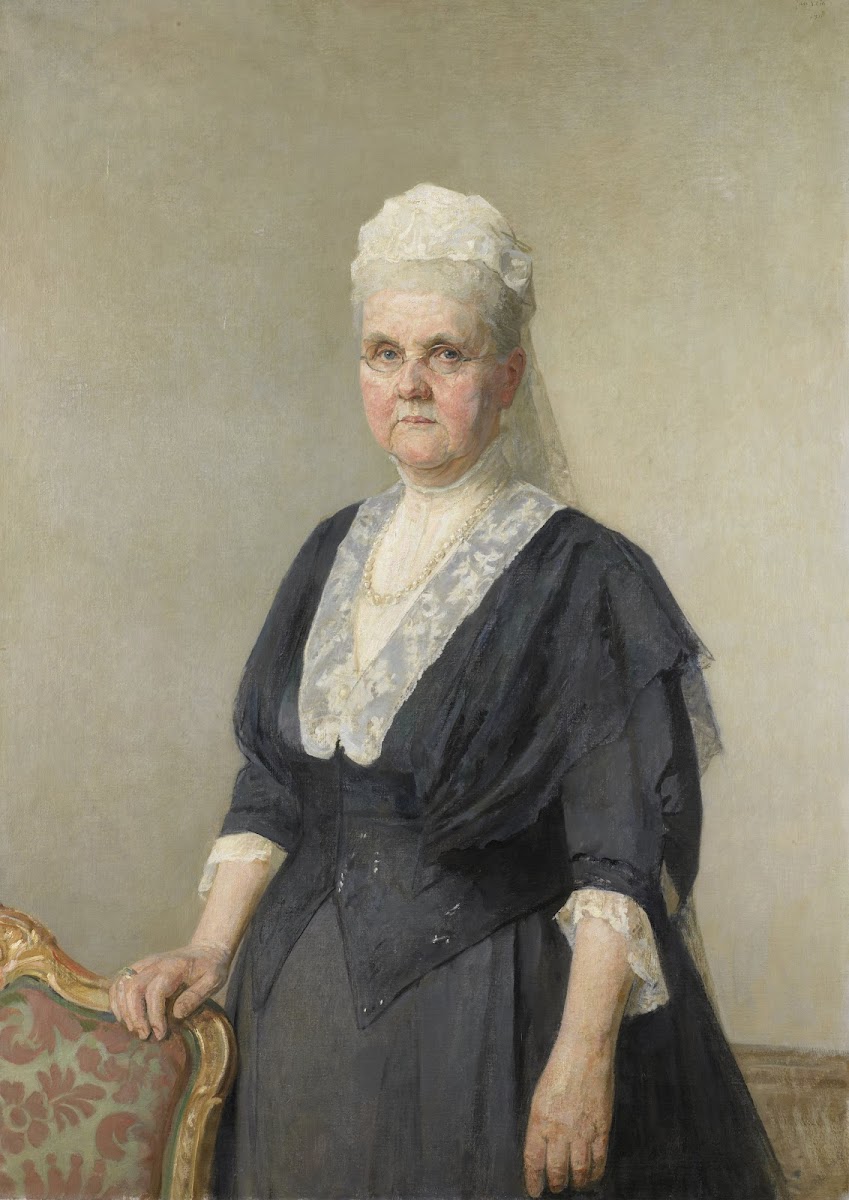 Koningin Emma prinses van Waldeck Pyrmont Weduwe van koning Willem III 1918