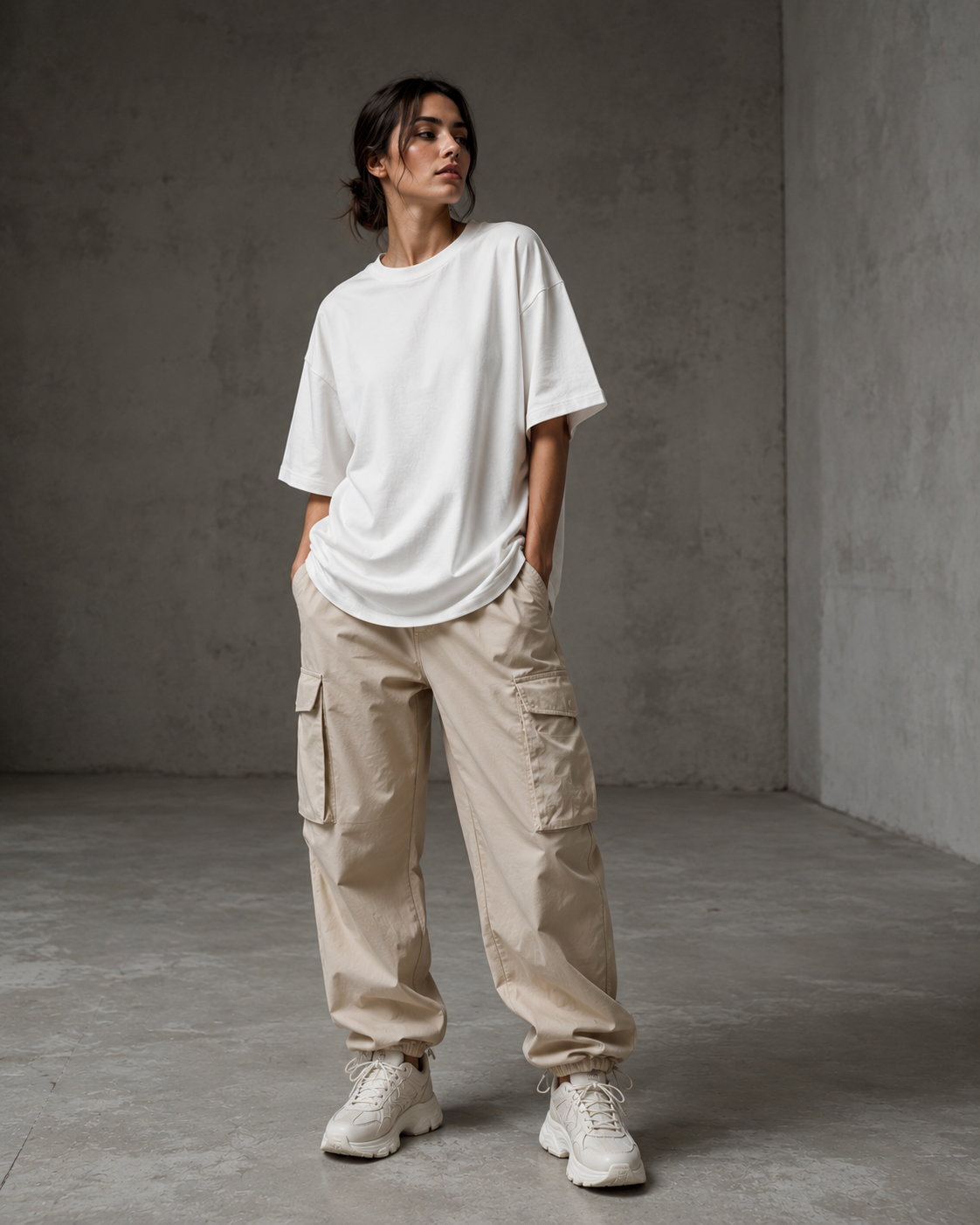 Vorza Streetwear Female Model