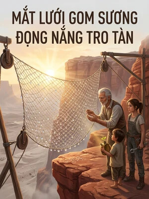 Bìa truyện Mắt Lưới Gom Sương Đọng Nắng Tro Tàn