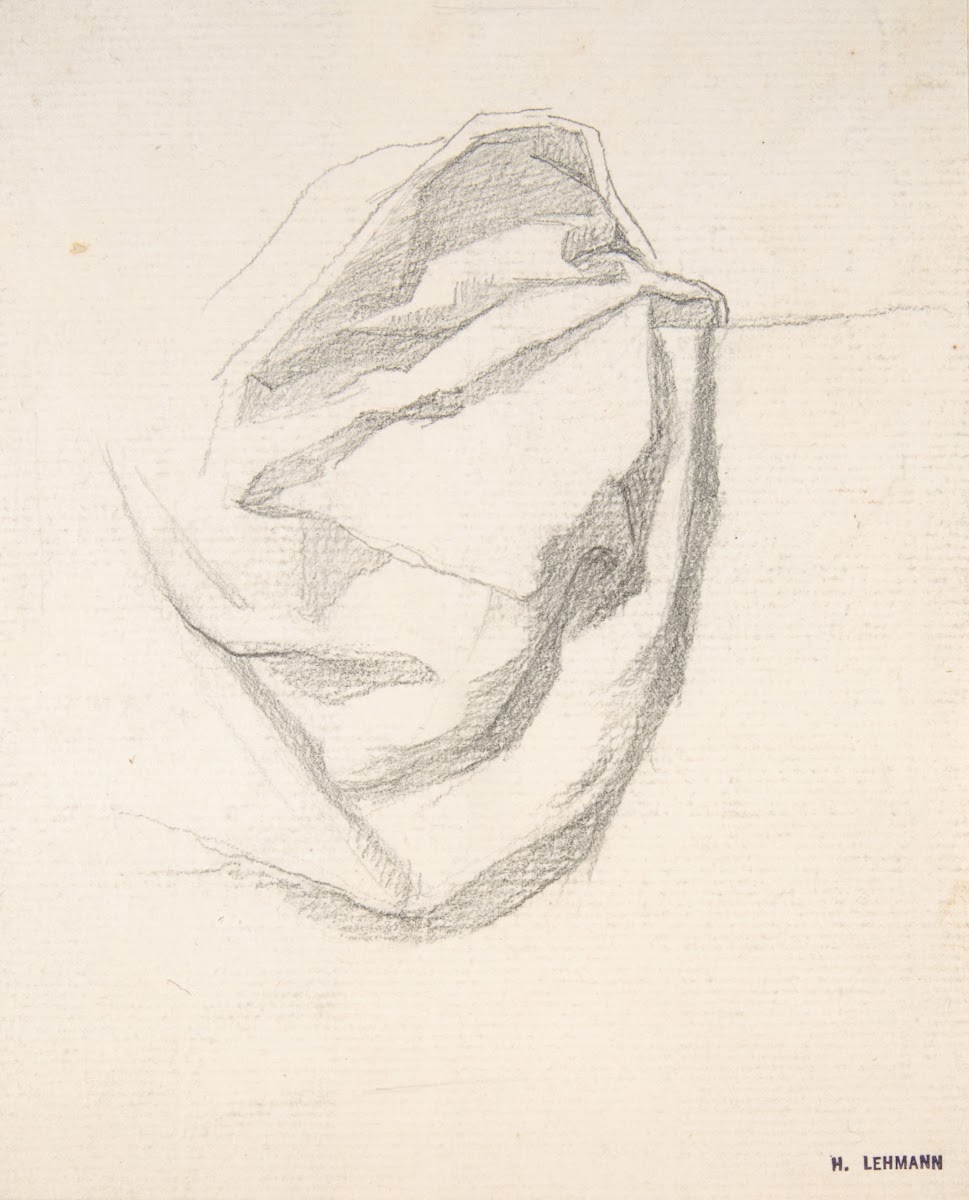Study of Drapery 19th century