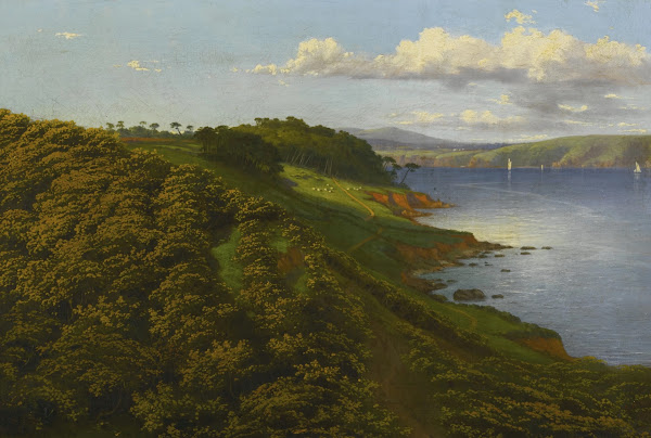 View of the Country near Mount Edgecumbe England 1862