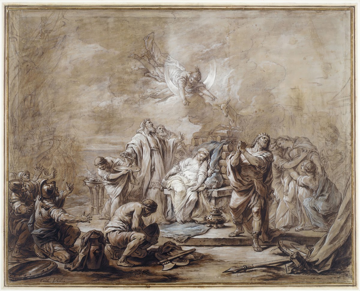 The Sacrifice of Iphigenia ca 1755