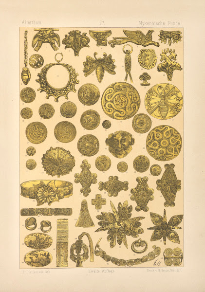 Mykenäische Funde 1884
