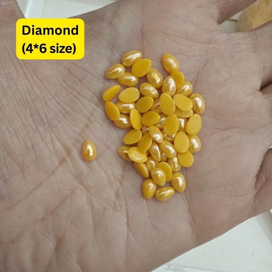 Base yellow Diamond Tikali (4*6 size) pack of 50