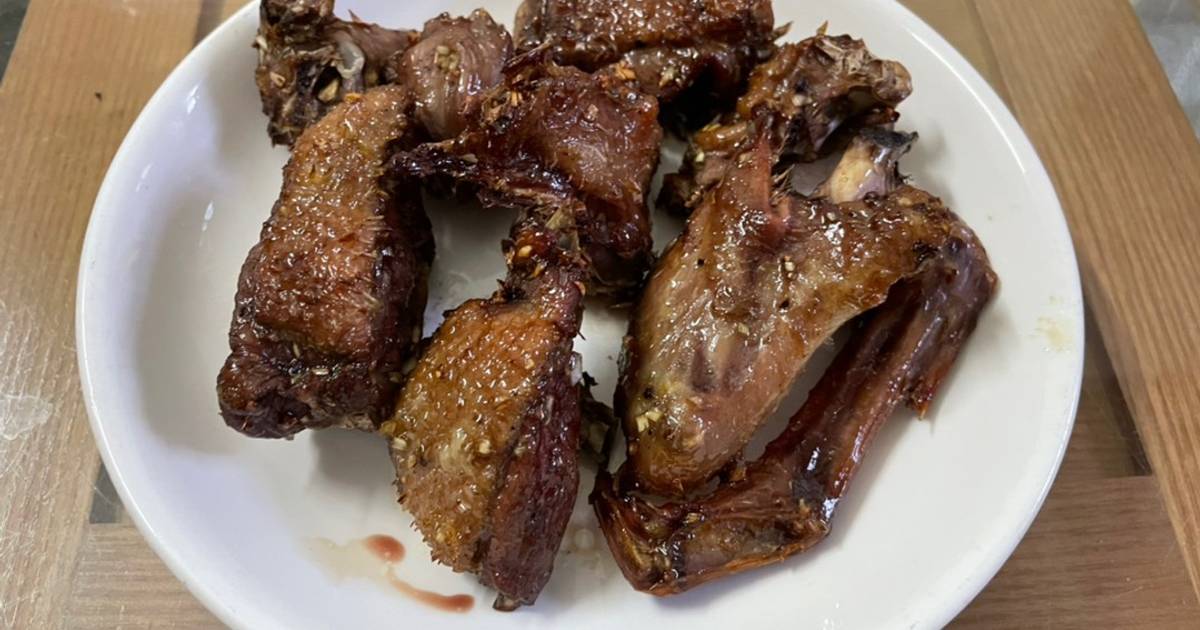 Vịt nướng nồi chiên không dầu