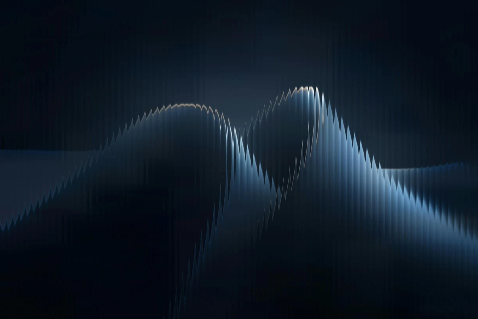 Dark Abstract Jagged Peaks - Abstract Digital Art 5K Wallpaper (6000x4000)