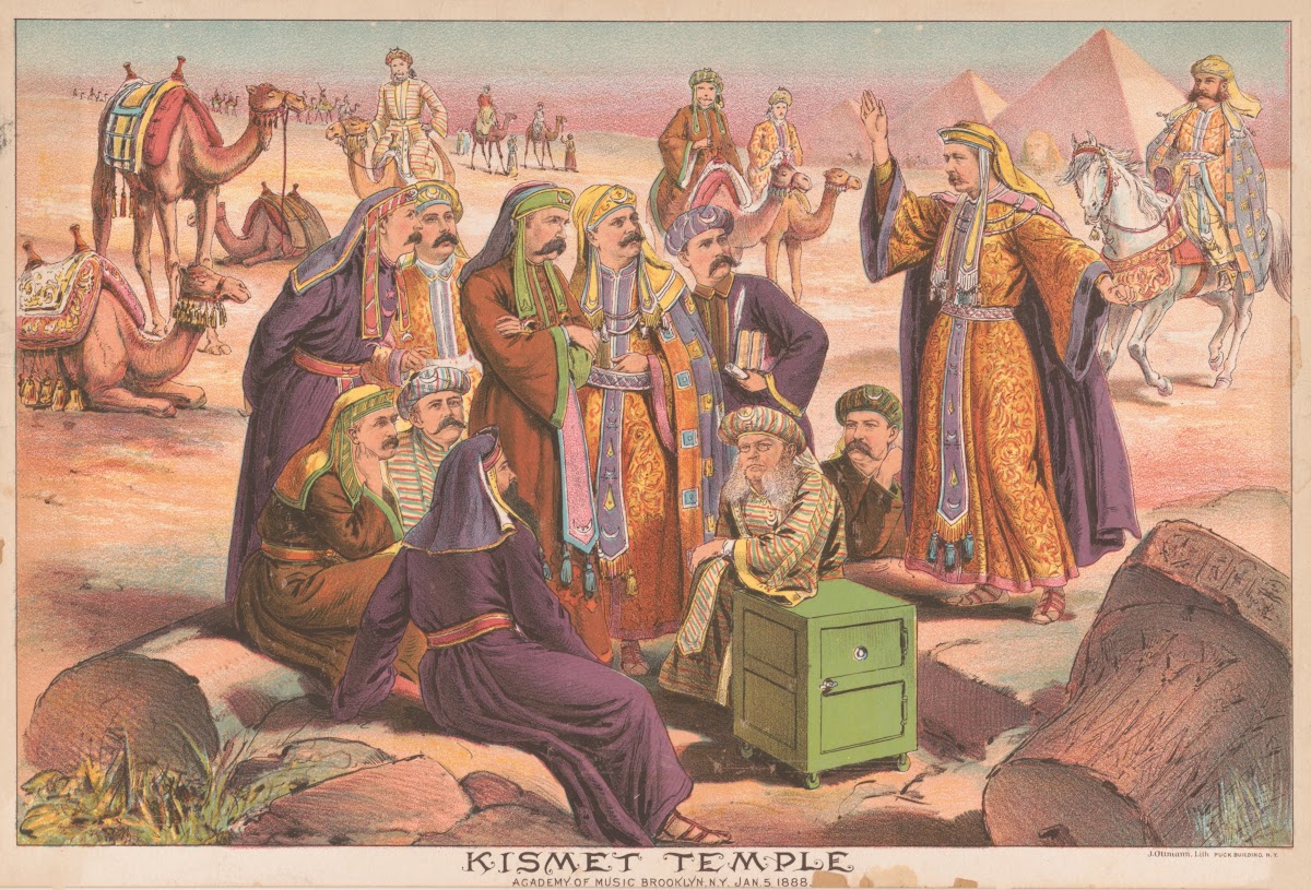 Kismet Temple Academy of Music Brooklyn NY Jan 5 1888 1888