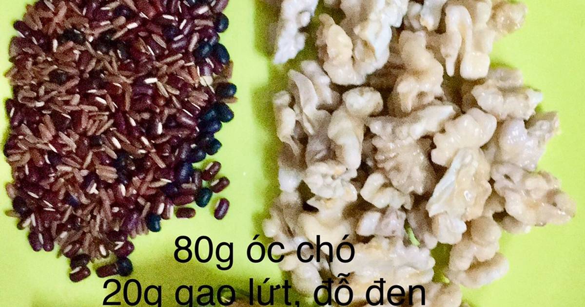 SỮA GẠO LỨT, ÓC CHÓ,ĐẬU ĐEN