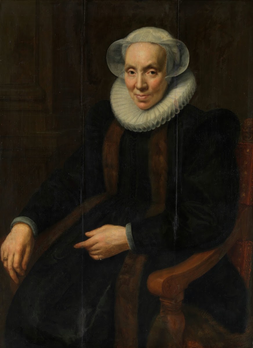 Portrait of Maria van Utrecht c 1552 1629 1615