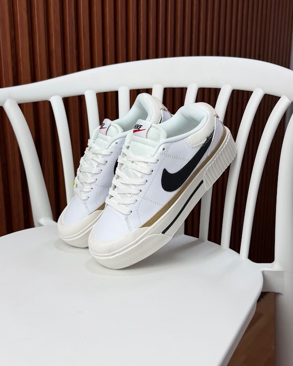 Nike Court Legacy Lift Blanco Negro