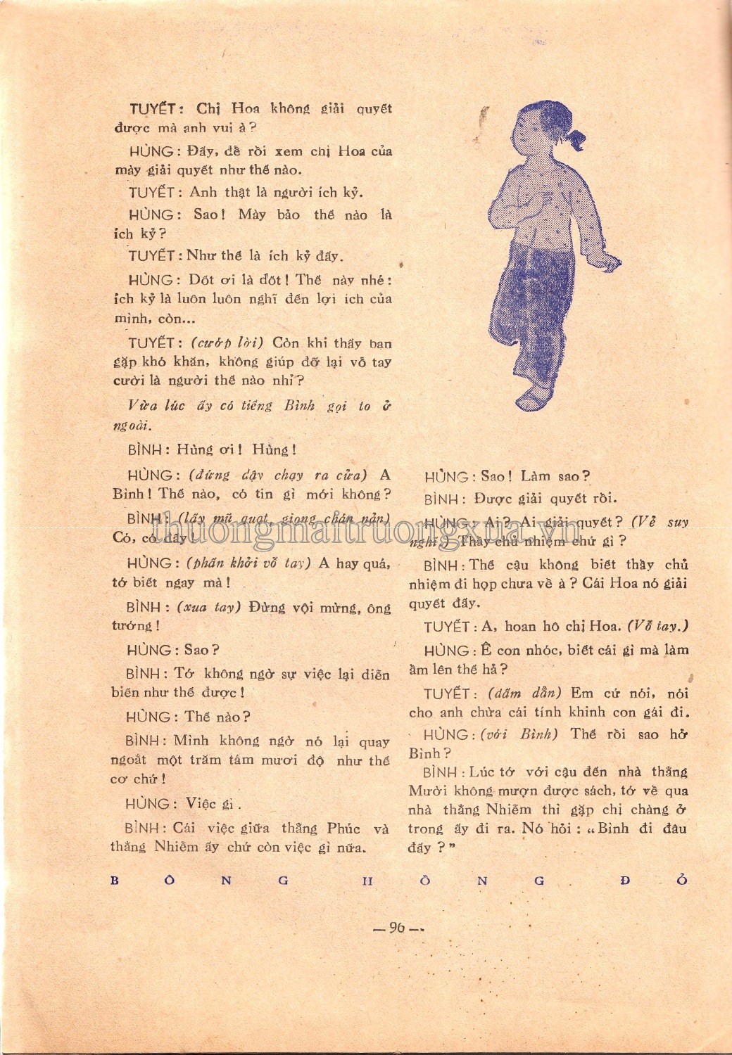 Bông hồng đỏ (Kim Đồng 1970) - Trang 96