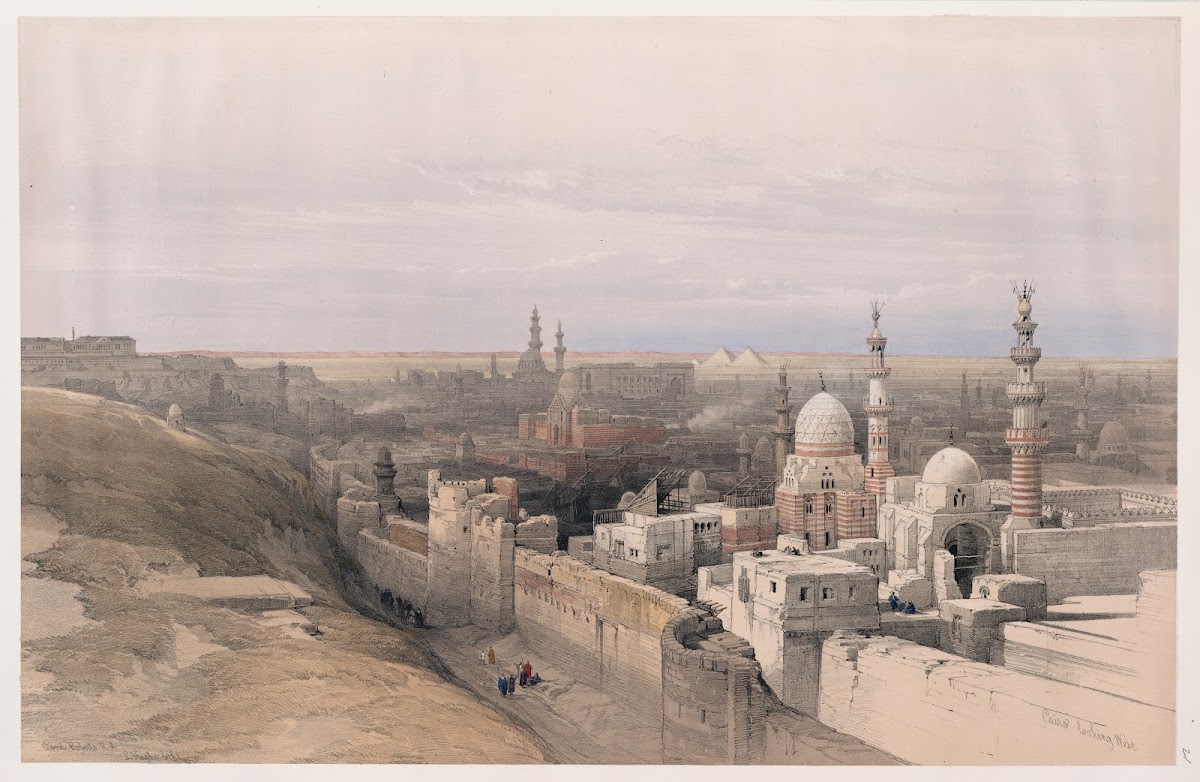 Cairo looking west 1846 1849