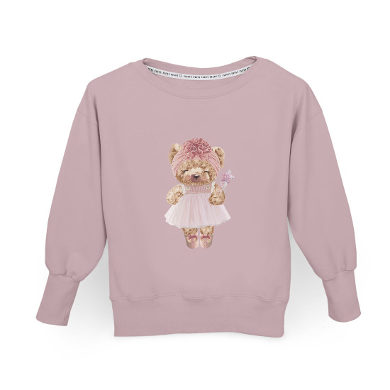 Світшот жіночий Cebababy Fluffy Puffy (S/M) Poly пудровий
