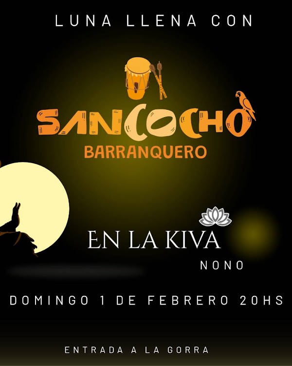 Luna Llena con Sancocho Barranquero