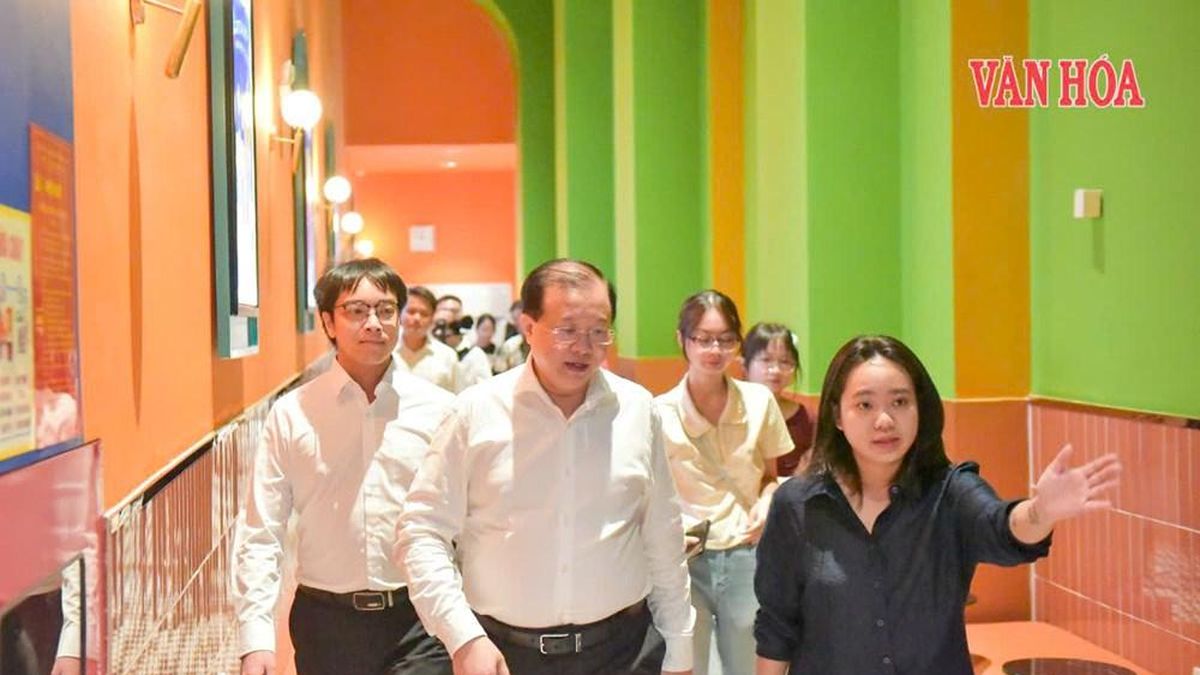 Lãnh đạo Bộ VHTTDL khảo sát các rạp chiếu trong Tuần phim kỷ niệm 27.7 - Báo Văn hóa