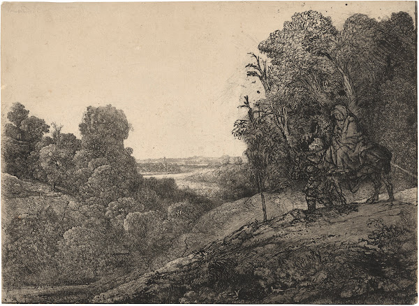 The Flight into Egypt circa 1652