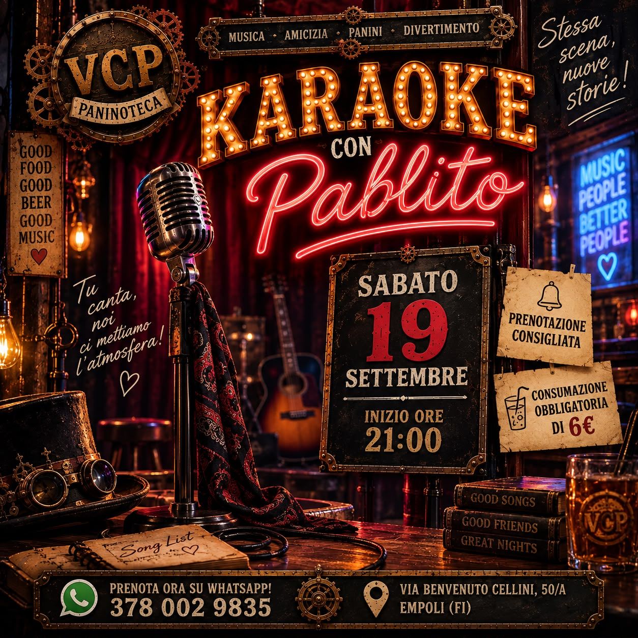 Karaoke con Pablito 