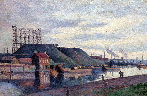 Les terrils de Sacré Madame 1897